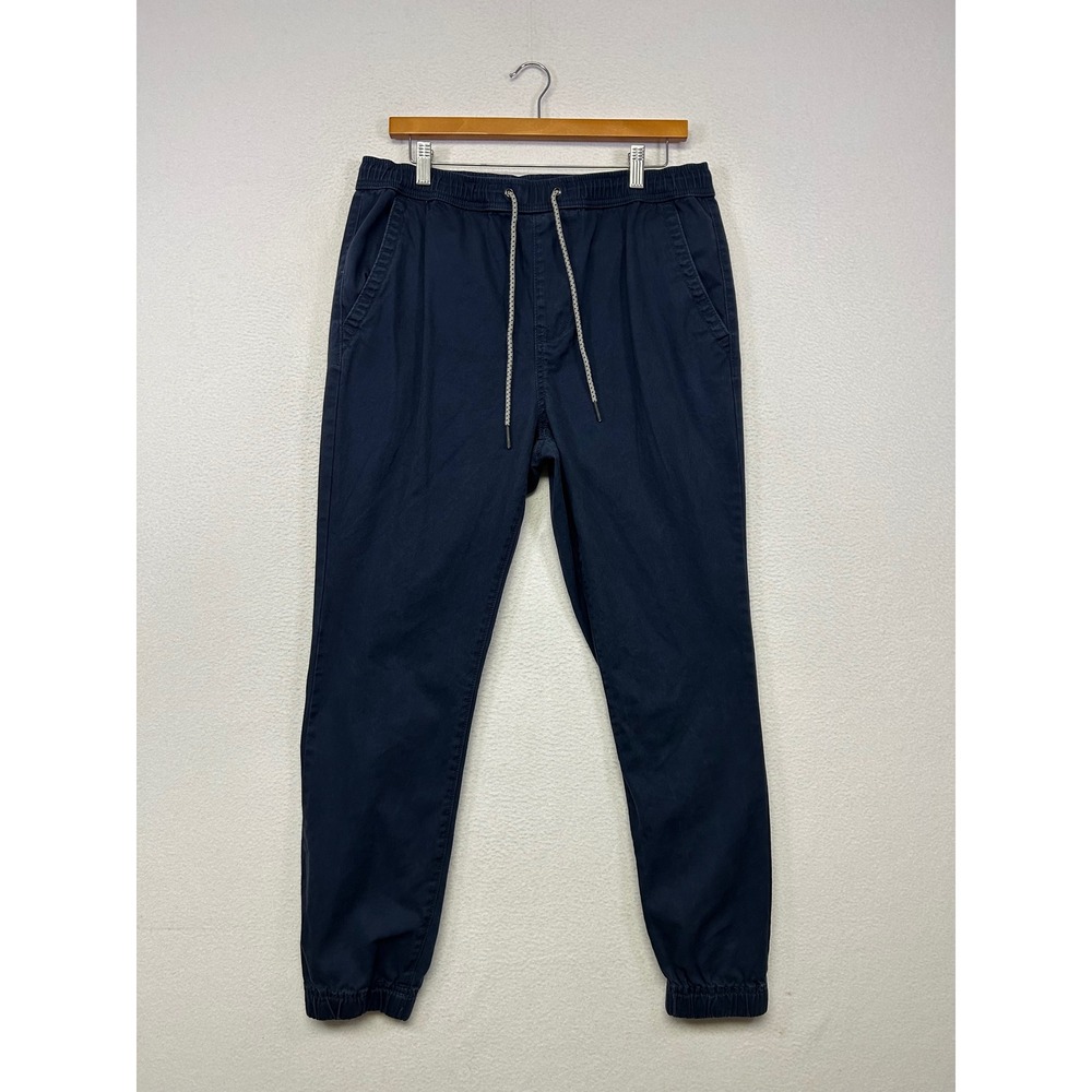 Aeropostale Casual Streetwear Mens Medium Navy Blue Cotton Jogger Pants